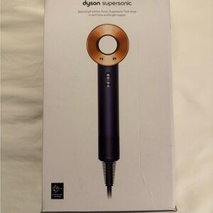 Dyson Supersonic Hair Dryer - Dark Blue & Copper